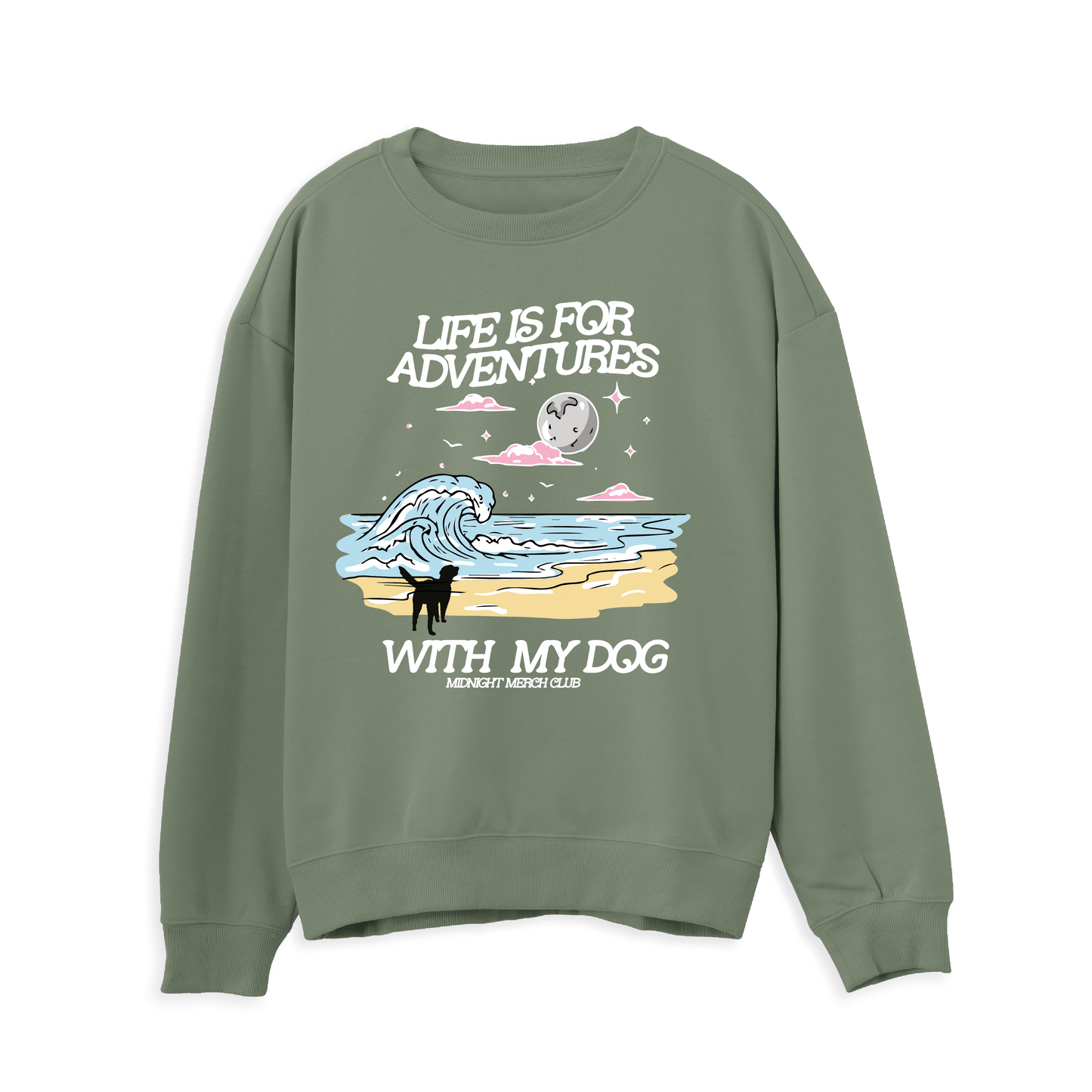 Adventures With My Dog Sweatshirt