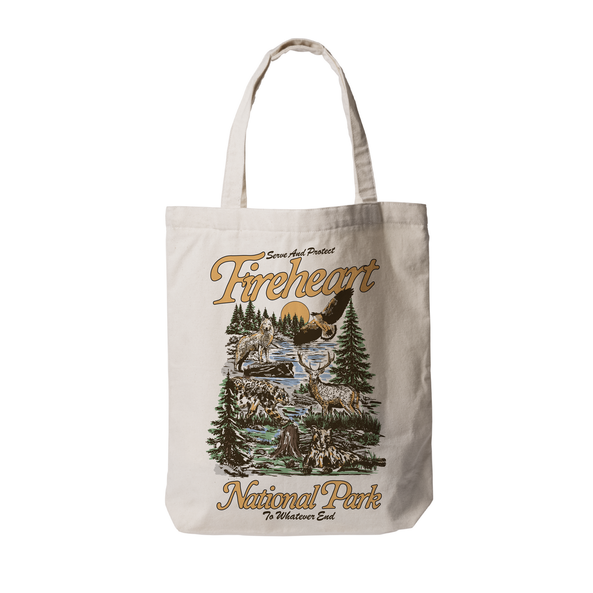 Fireheart Park Tote Bag