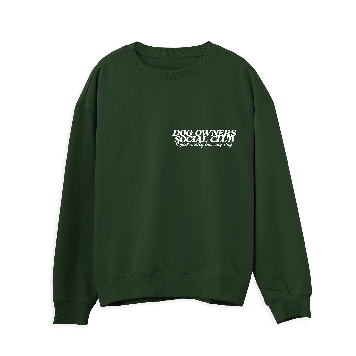 Dog Lovers Sticker Sweatshirt