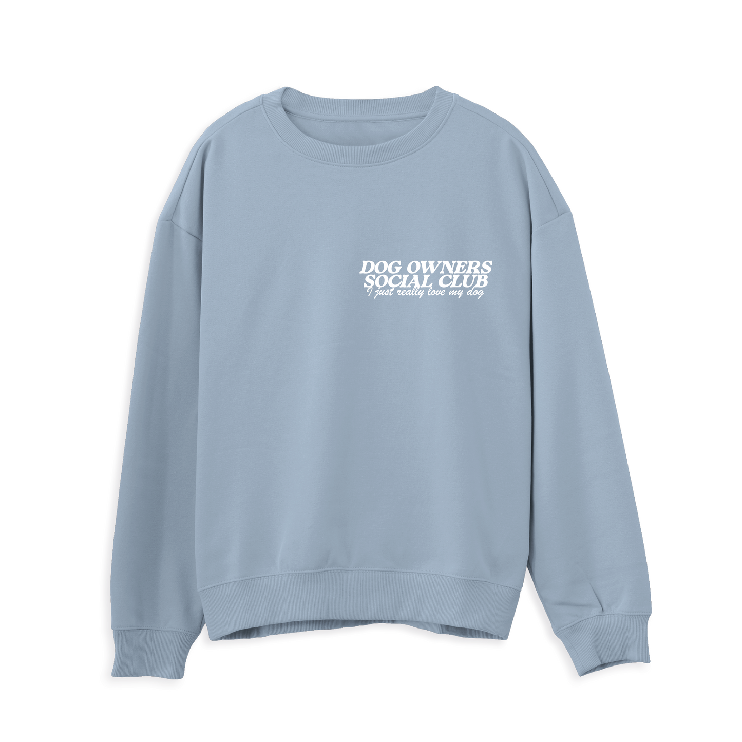 Dog Lovers Sticker Sweatshirt