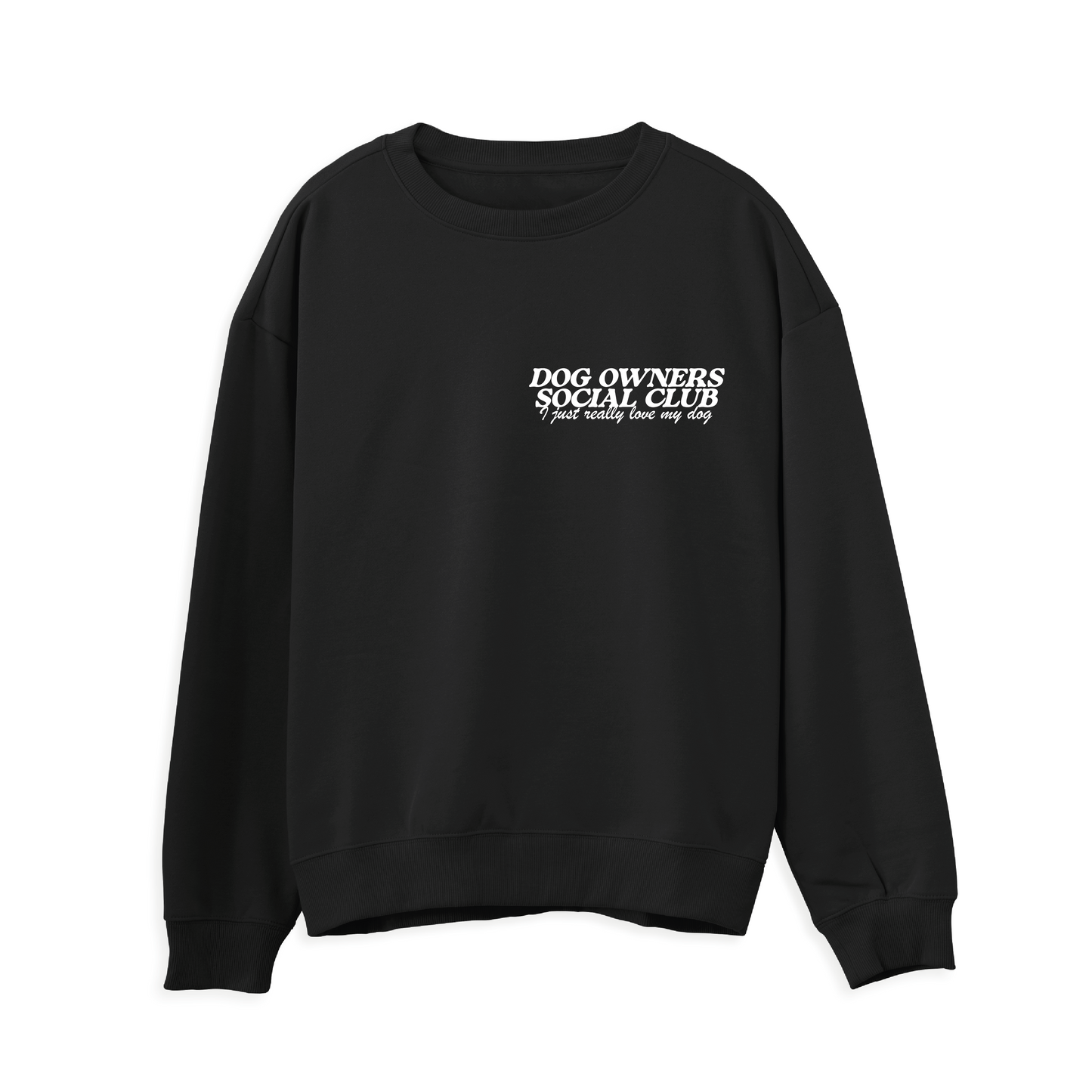Dog Lovers Sticker Sweatshirt