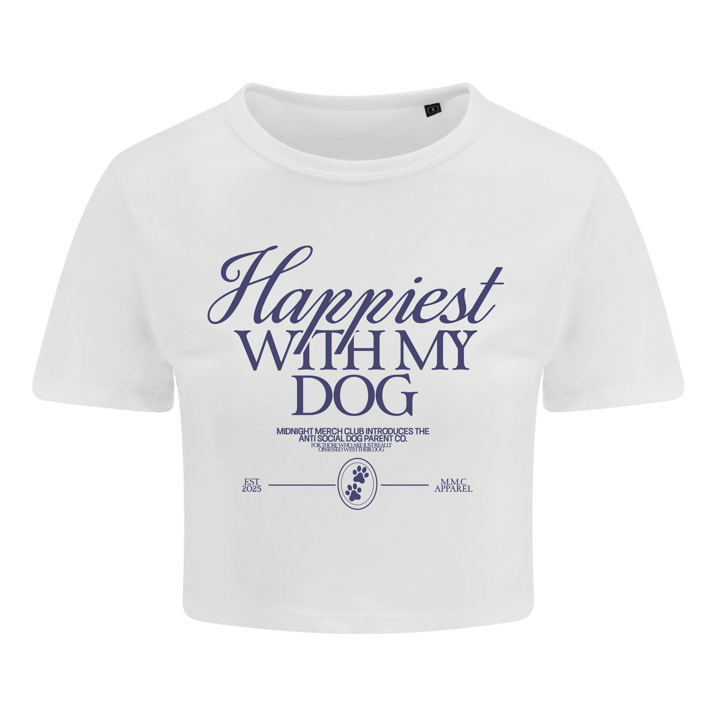 Happiest With My Dog Crop