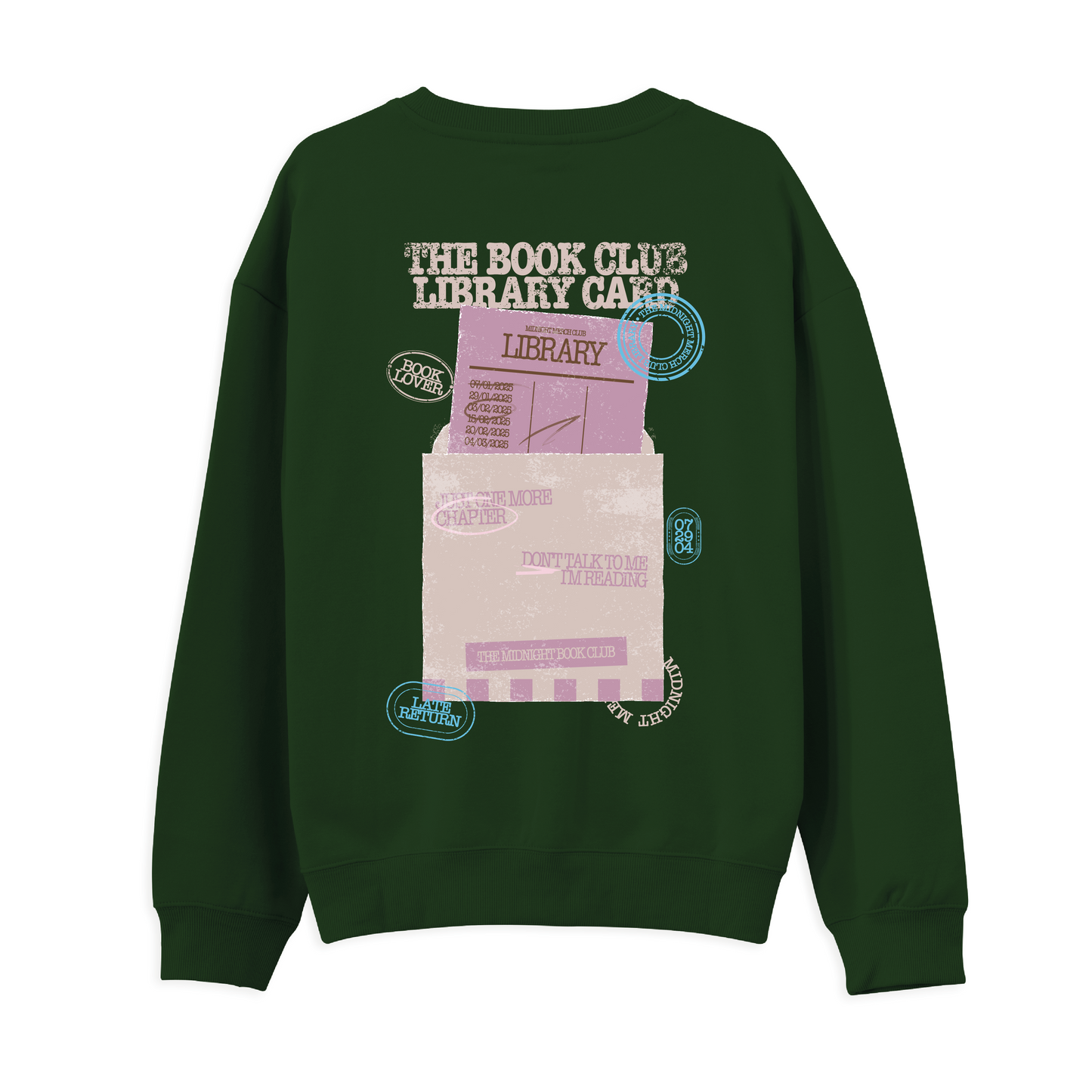 Library Card Sweatshirt