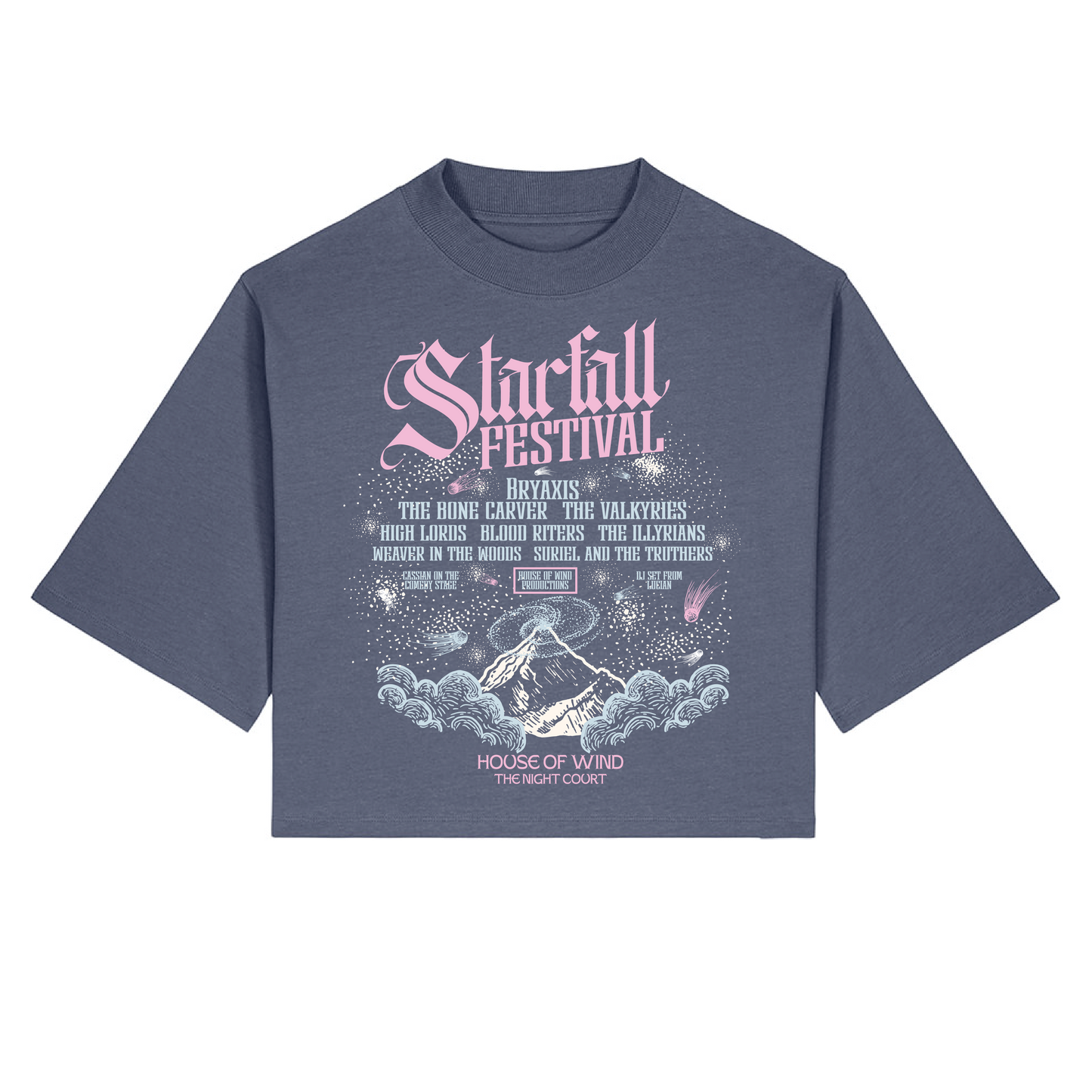 Starfall Festival Boxy Crop