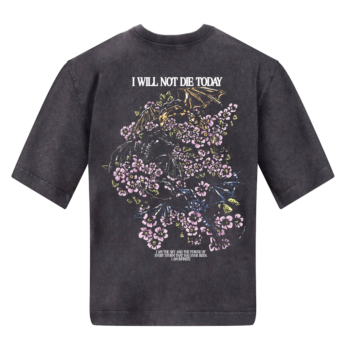 3 Dragons Oversized T-Shirt