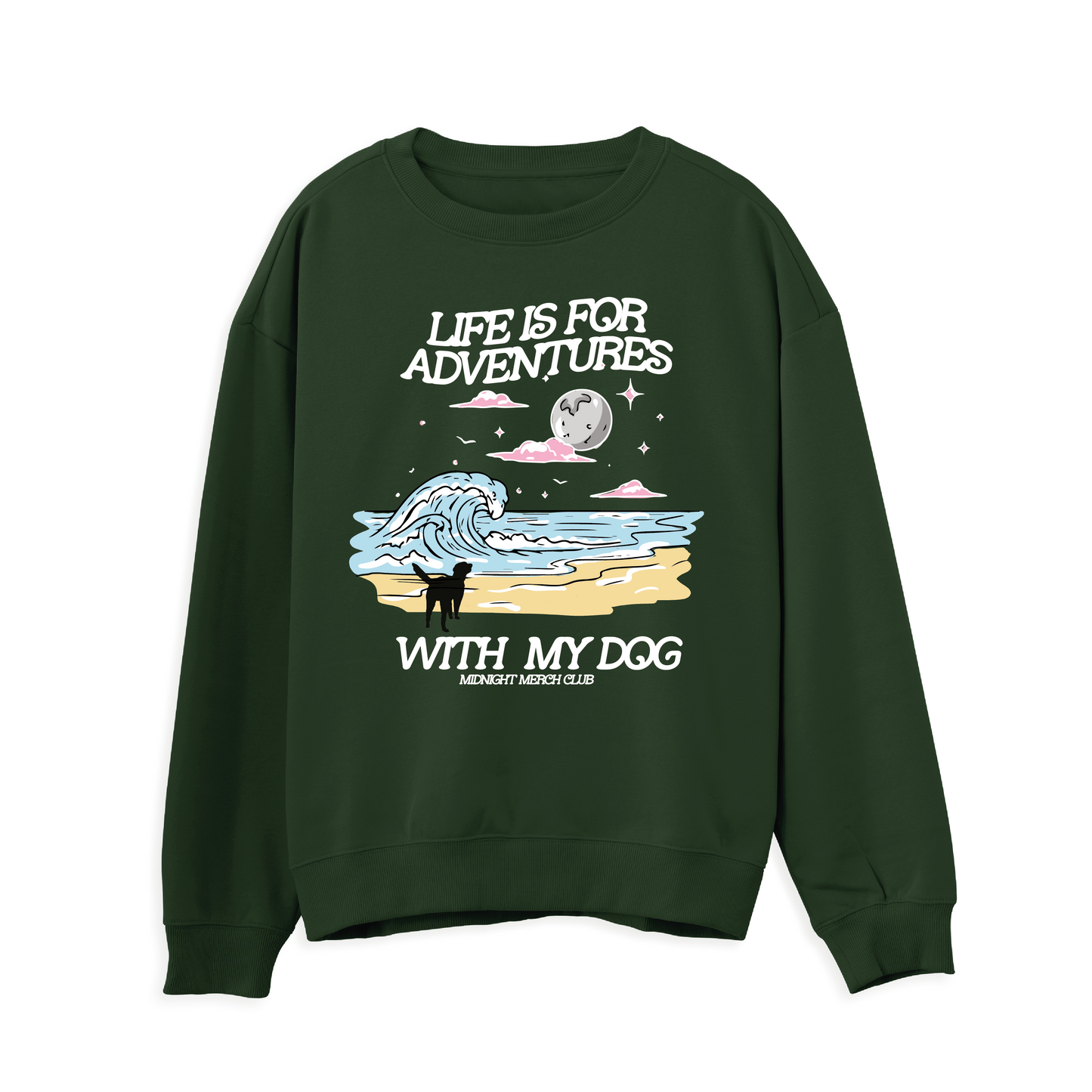 Adventures With My Dog Sweatshirt