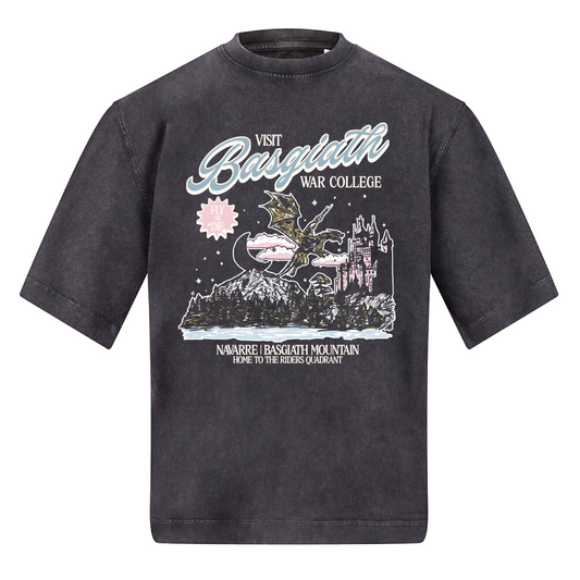 War College Washed Oversized T-Shirt