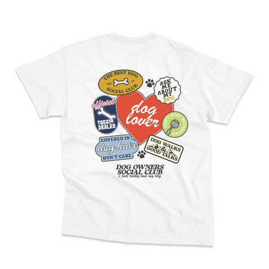 Dog Lovers Sticker T-Shirt