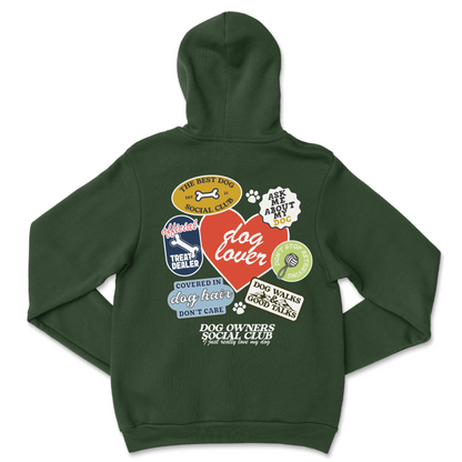 Dog Lovers Sticker Hoodie