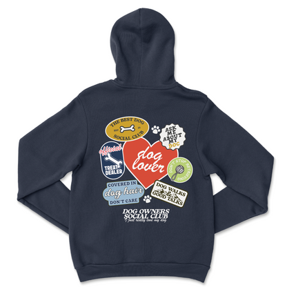 Dog Lovers Sticker Hoodie