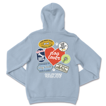Dog Lovers Sticker Hoodie