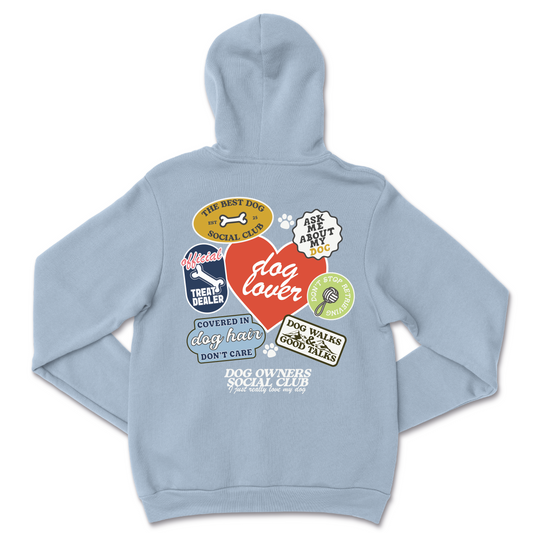 Dog Lovers Sticker Hoodie
