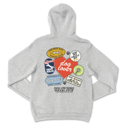 Dog Lovers Sticker Hoodie