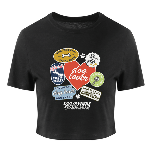 Dog Lovers Sticker Crop