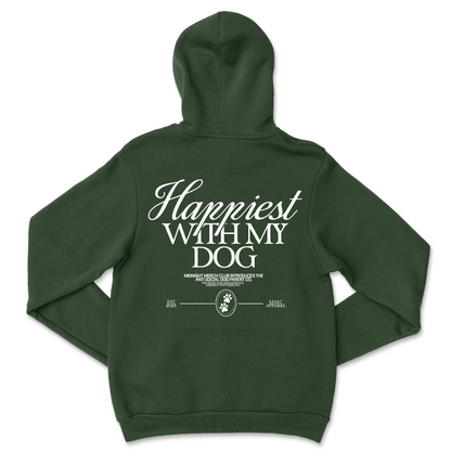 Happiest With My Dog Hoodie