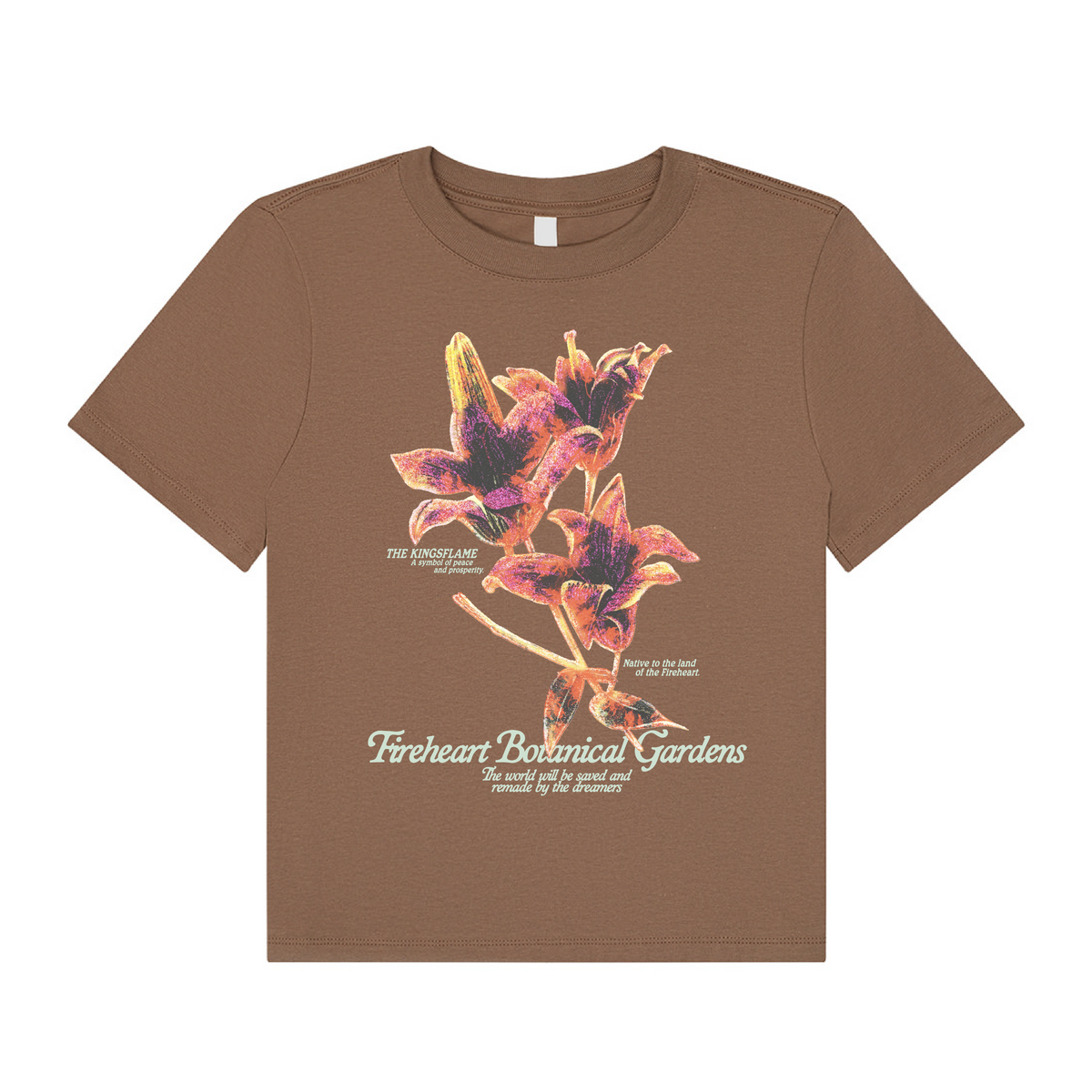 Flower Flame Boxy T