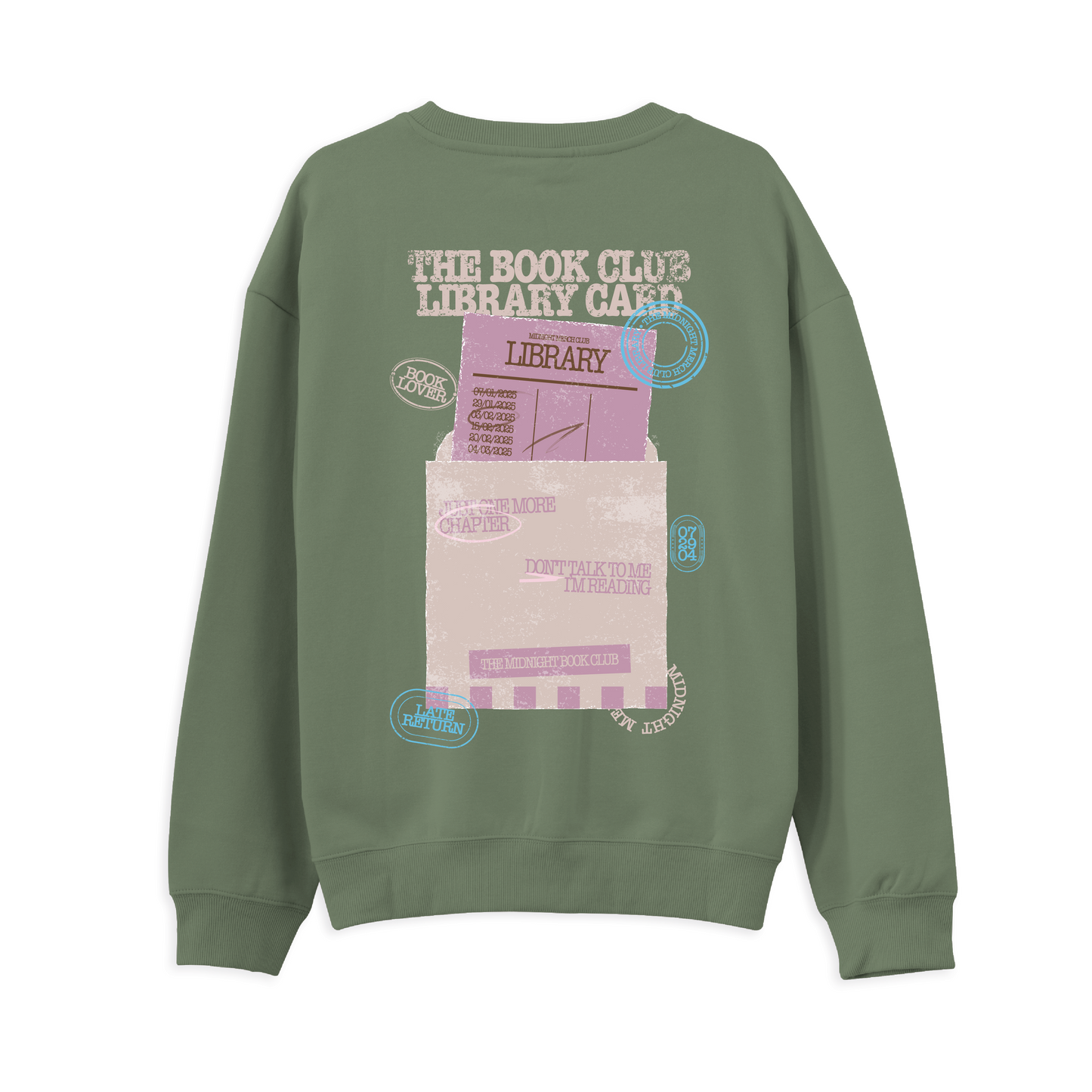 Library Card Sweatshirt