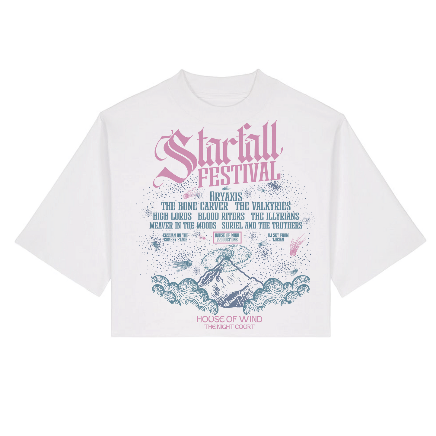 Starfall Festival Boxy Crop