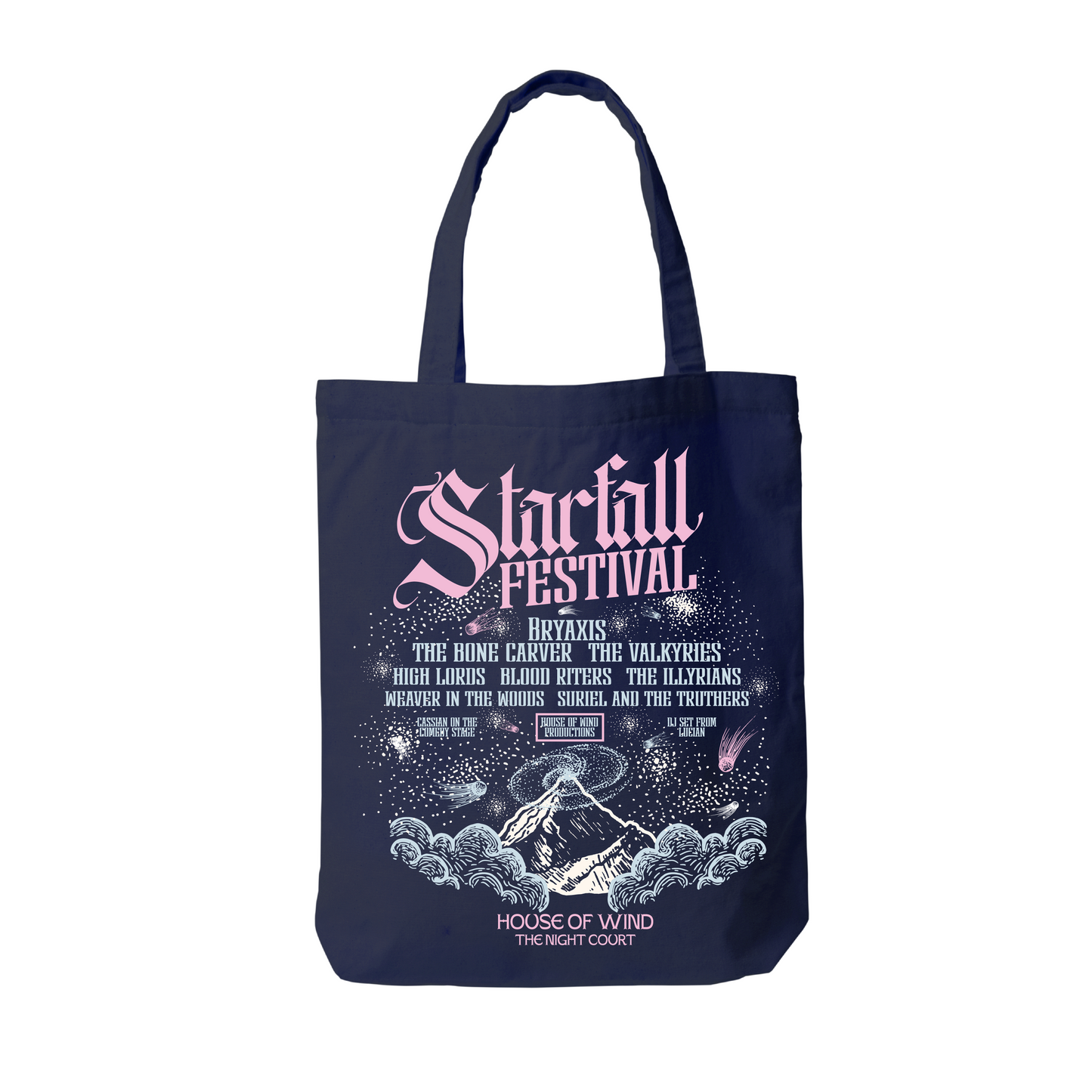 Starfall Festival Tote Bag